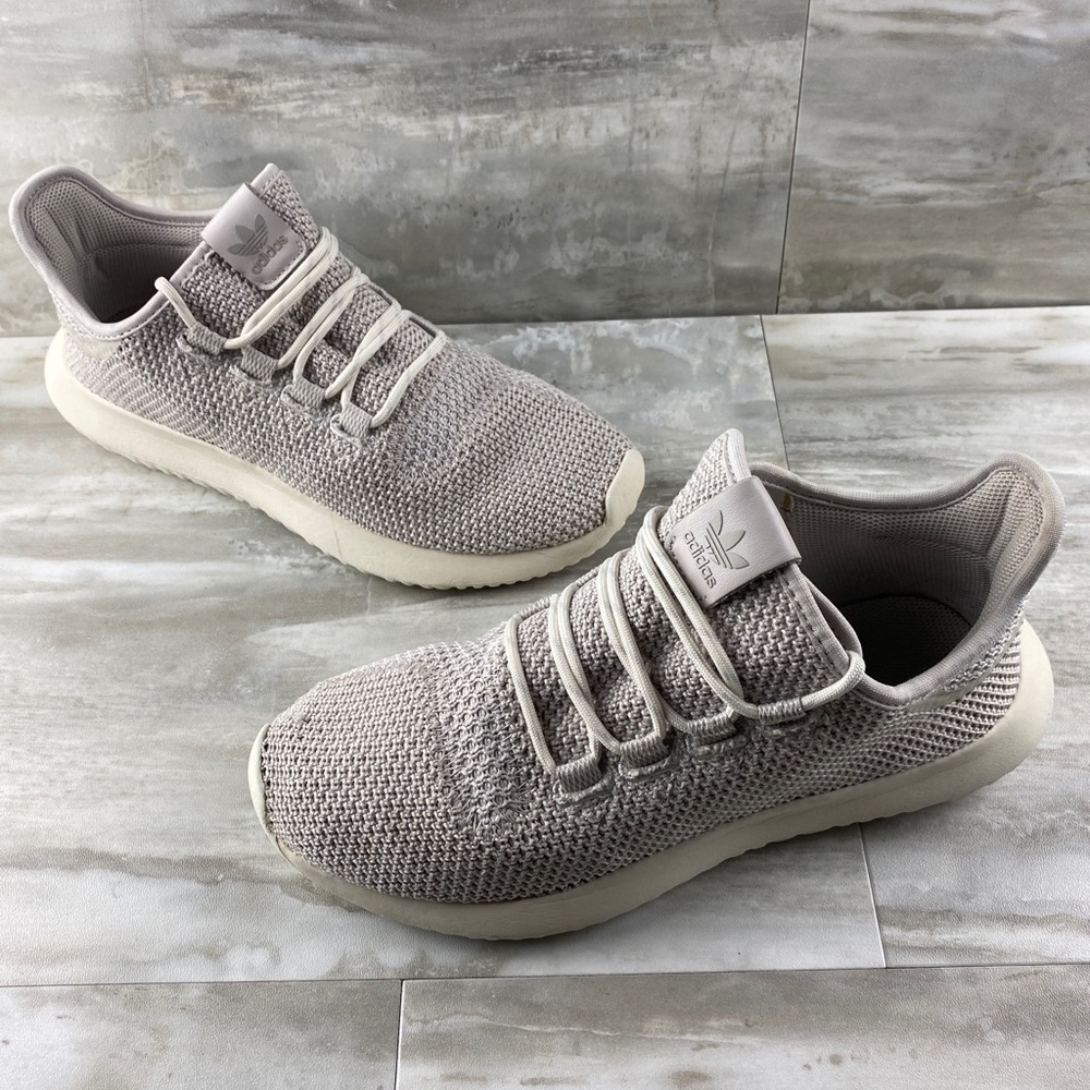 Adidas Tubular Shadow White Athletic Boy Shoes Mens Size 6